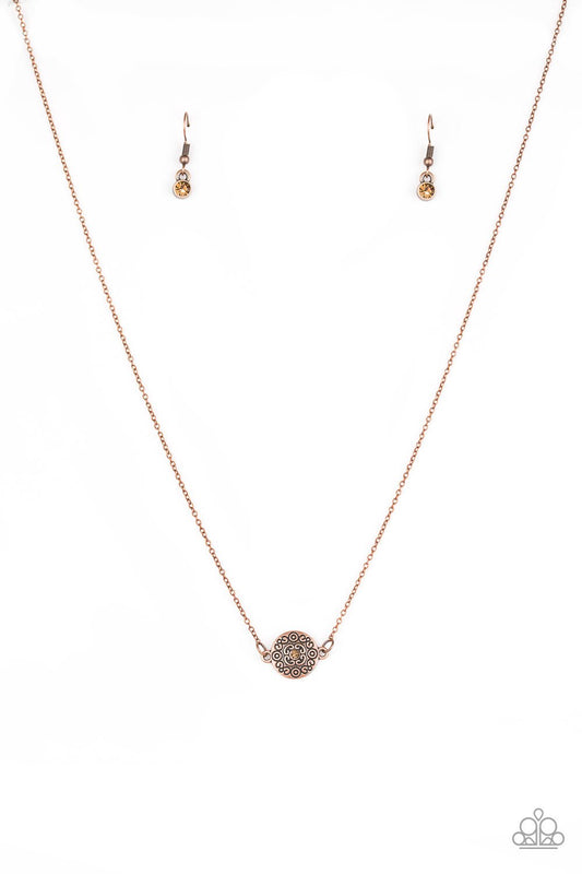 Paparazzi Necklace ~ Pristinely Pasadena - Copper