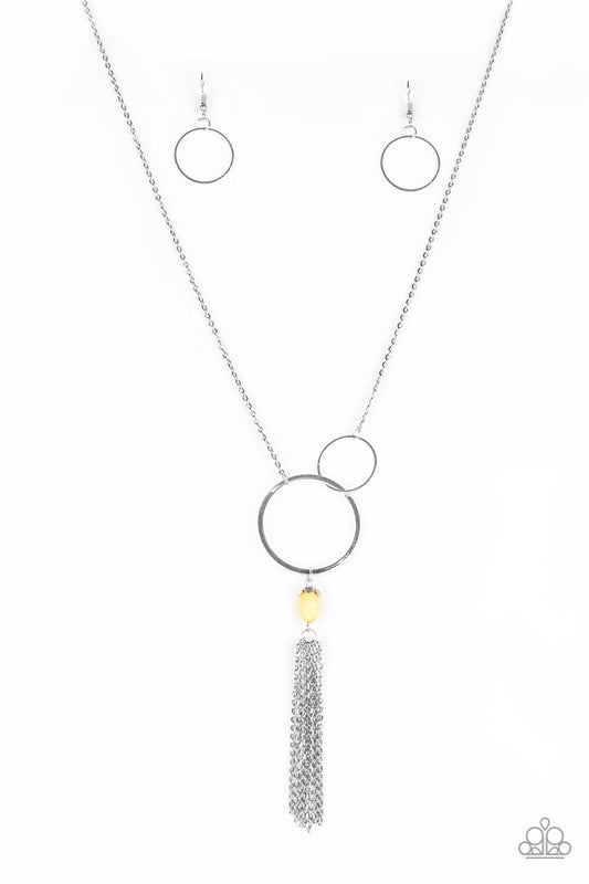 Paparazzi Necklace ~ Offshore Odyssey - Yellow
