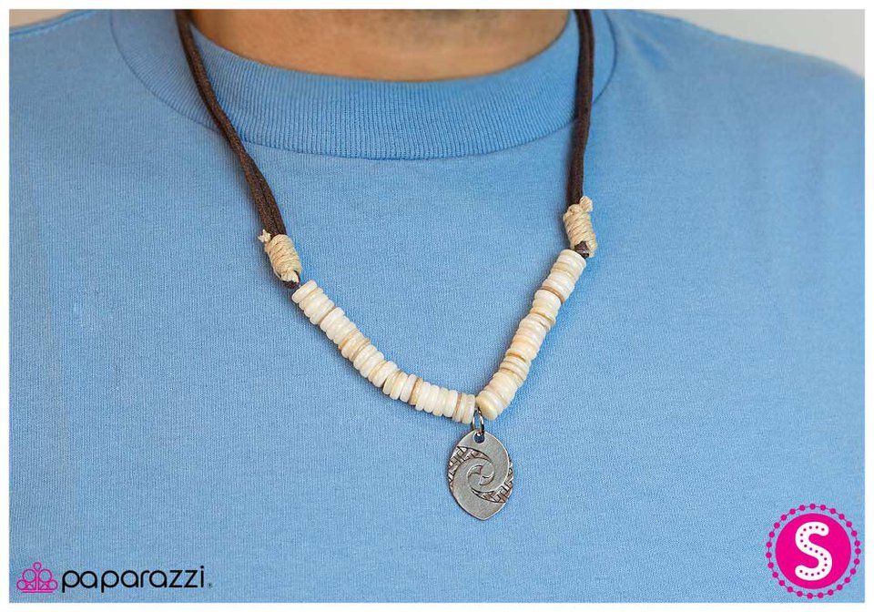 Collar Paparazzi ~ Back To The Grind - Marrón