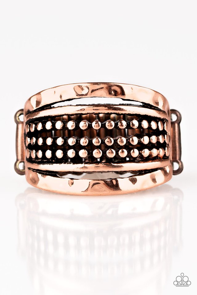 Trailblazin Trails - Copper - Paparazzi Ring Image