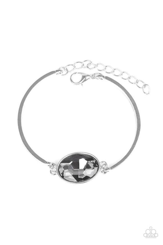 Pulsera Paparazzi ~ Definitivamente elegante - Plata