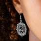 Picture of WEALTH - Black - Paparazzi Earring Image