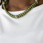 Put On Your Party Dress - Green - Paparazzi Necklace Image