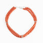 Put On Your Party Dress - Orange - Paparazzi Necklace Image