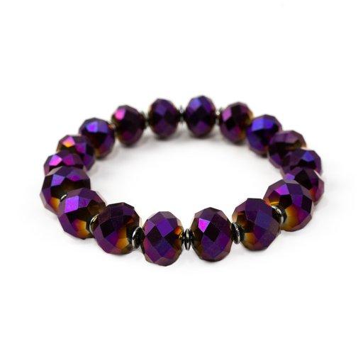 Paparazzi Bracelet ~ Beautifully Bewitching - Purple