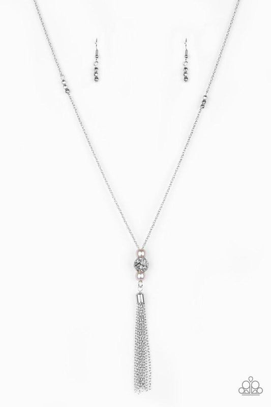 Paparazzi Necklace ~ The Celebration Of The Century - Silver