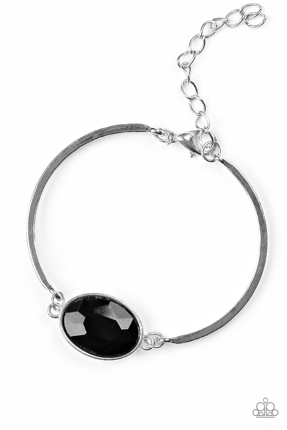 Paparazzi Bracelet ~ Definitely Dashing - Black