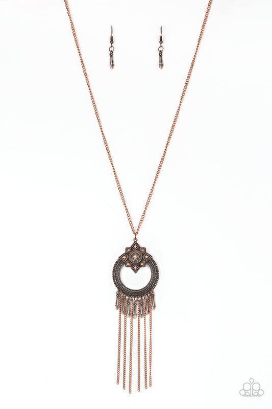 Paparazzi Necklace ~ My Main MANTRA - Copper