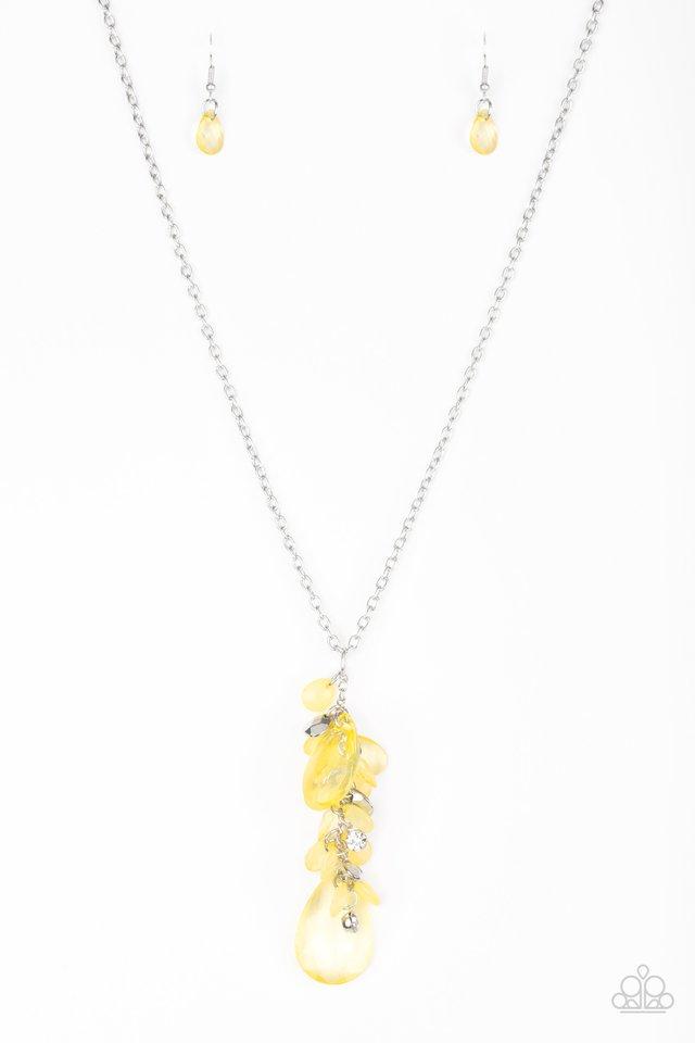 Paparazzi Necklace ~ Summer Solo - Yellow