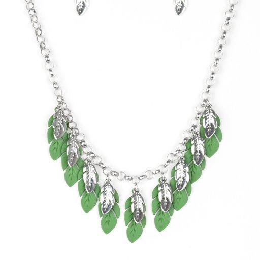 Paparazzi Necklace ~ Rule The Roost - Green