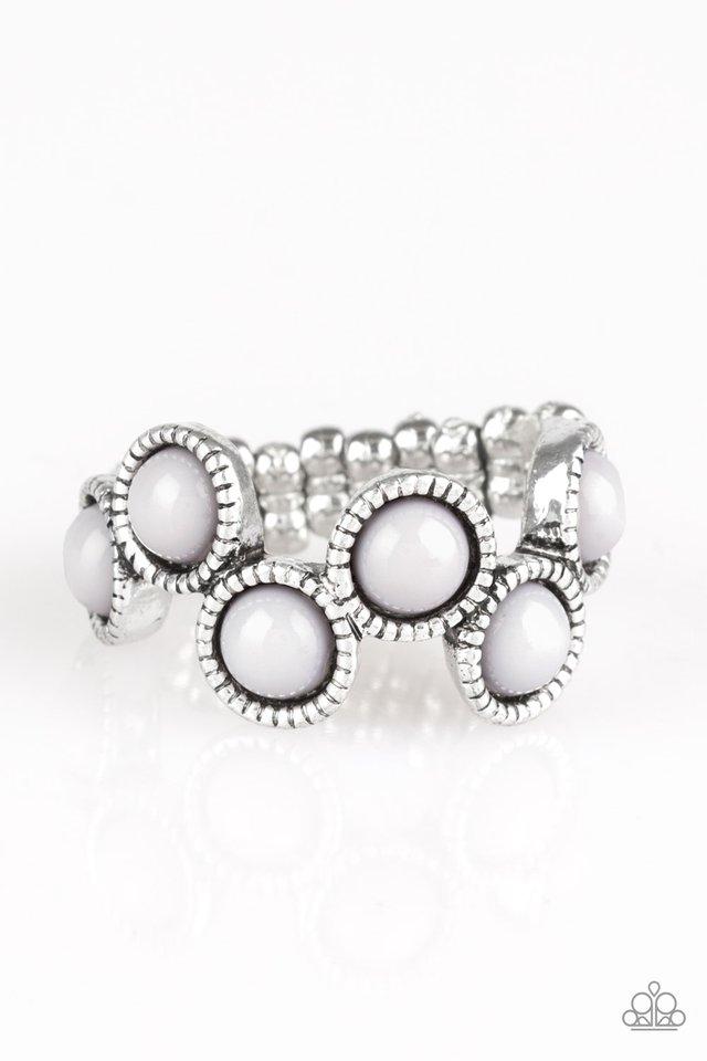 Anillo Paparazzi ~ Foxy Fabulous - Plata