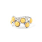 Foxy Fabulous - Yellow - Paparazzi Ring Image