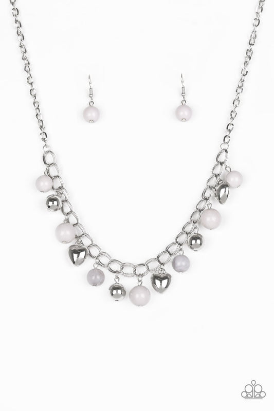 Paparazzi Necklace ~ Summer Fling - Silver