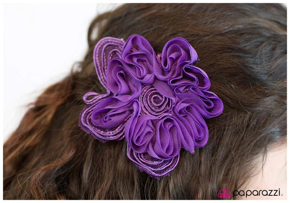 Paparazzi Hair Accessories ~ Laying Low - Purple