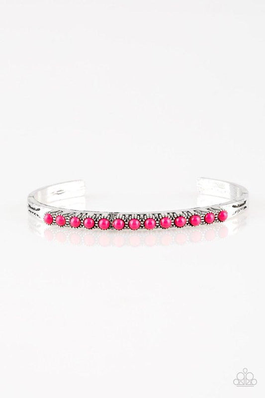 Pulsera Paparazzi ~ Viajero de la nueva era - Rosa