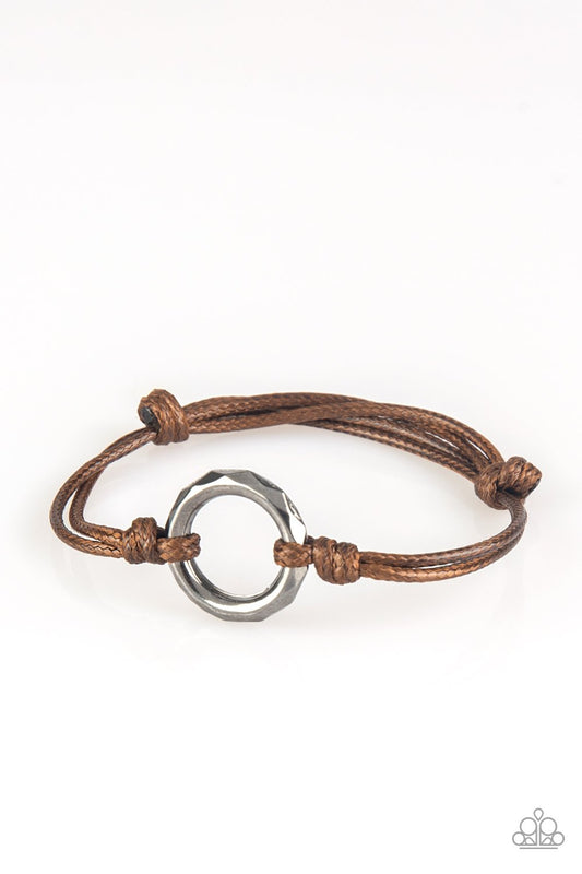 Paparazzi Bracelet ~ Urban Outsider - Brown