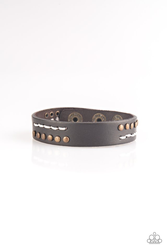 Always An Adventure - Brown - Paparazzi Bracelet Image