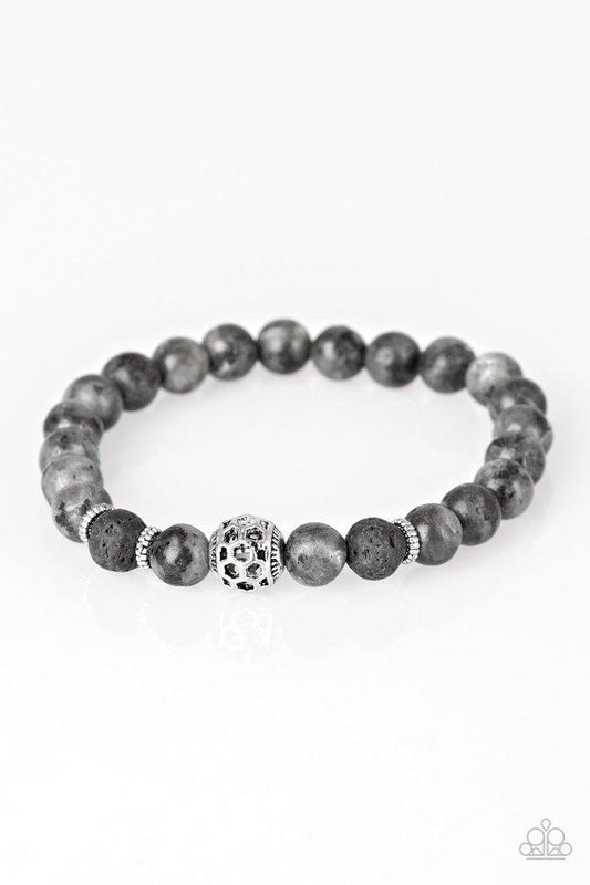 Paparazzi Bracelet ~ Gratitude - Black