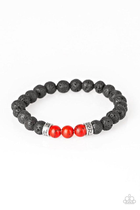 Paparazzi Bracelet ~ Wisdom - Red