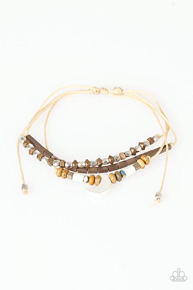 Paparazzi Bracelet ~ Desert Moon - Brown