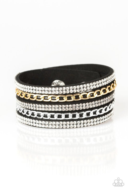 Fashion Fiend - Black - Paparazzi Bracelet Image