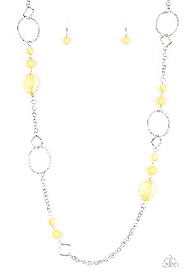 Paparazzi Necklace ~ Very Visionary - Yellow