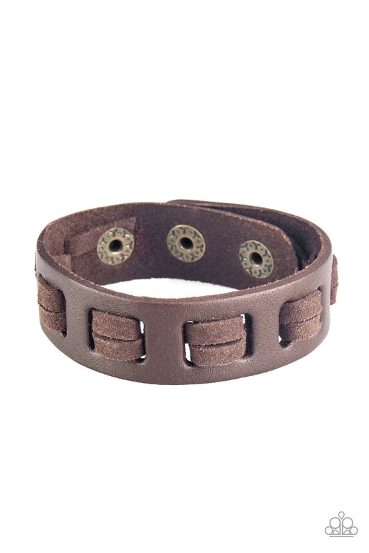 Paparazzi Bracelet ~ Bring Out The WEST In You - Brown
