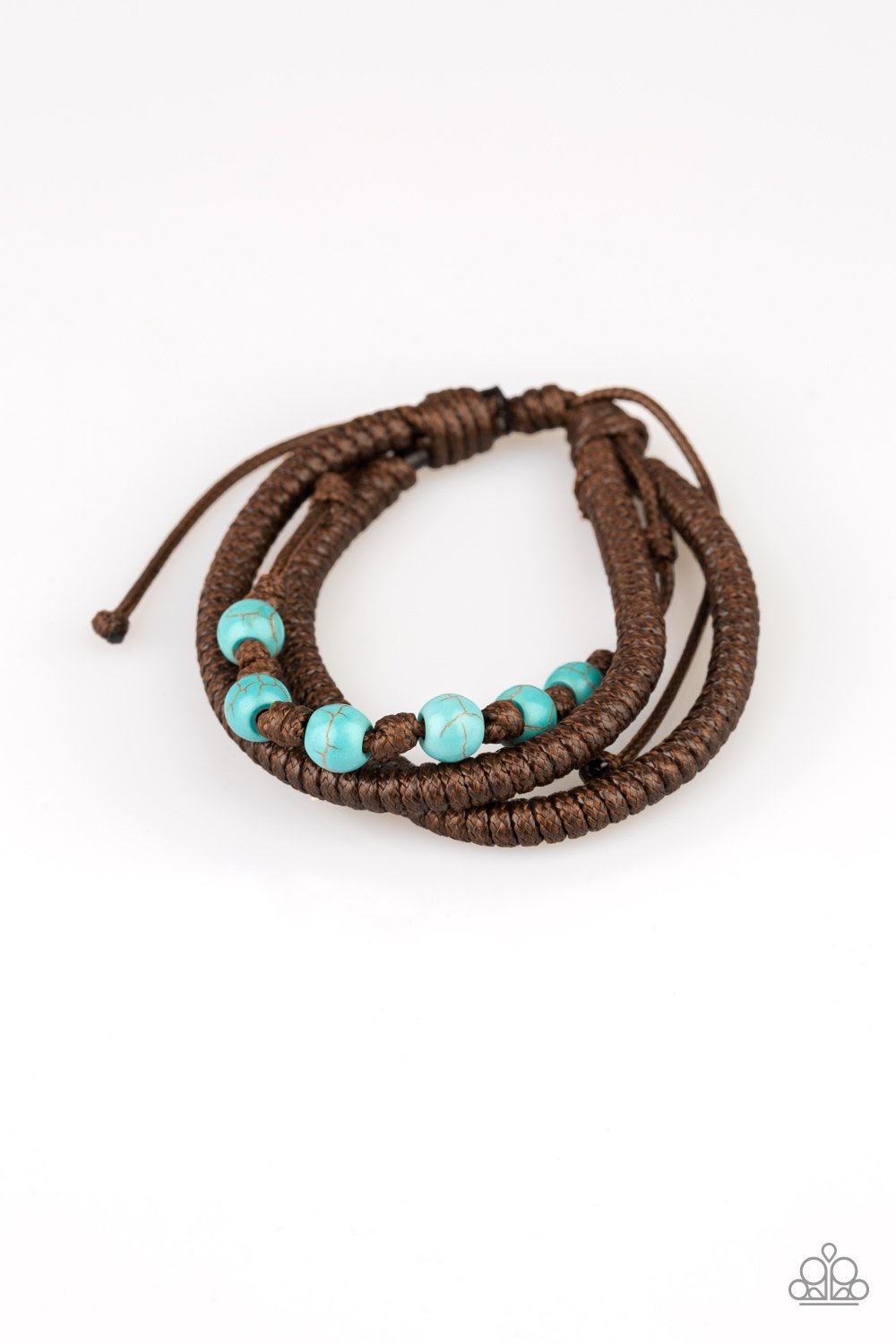 Pulsera Paparazzi ~ Desert Quest - Azul