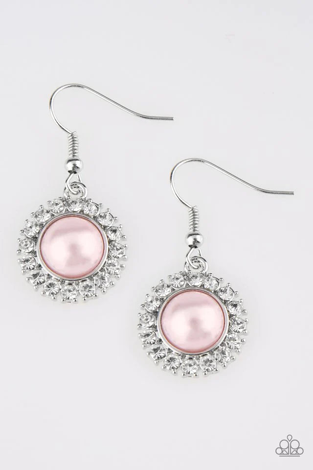 Paparazzi Earring ~ Fashion Show Celebrity - Pink