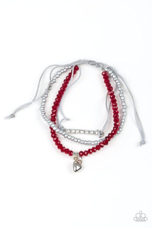 Pulsera Paparazzi ~ Reckless Romance - Rojo