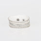 Rollin In Rhinestones - White - Paparazzi Bracelet Image