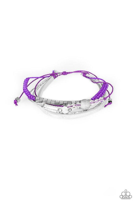 Paparazzi Bracelet ~ Take A SPACEWALK - Purple