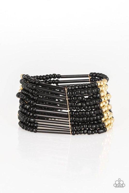 Paparazzi Bracelet ~ Rural Retreat - Gold