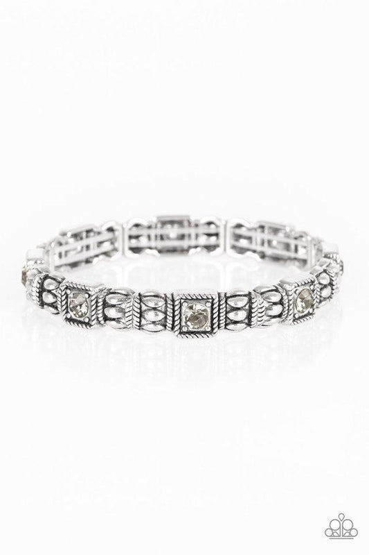 Paparazzi Bracelet ~ Metro Marvelous - Silver