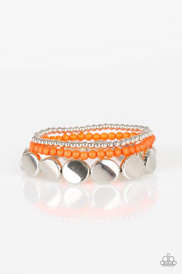 Pulsera Paparazzi ~ Beyond The Basics - Naranja