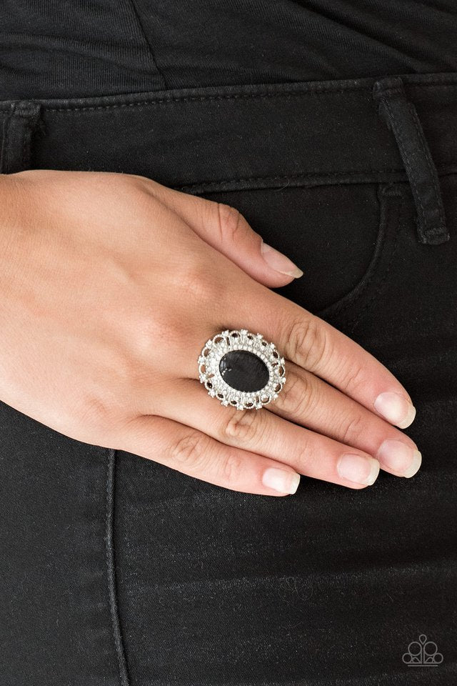 BAROQUE The Spell - Black - Paparazzi Ring Image