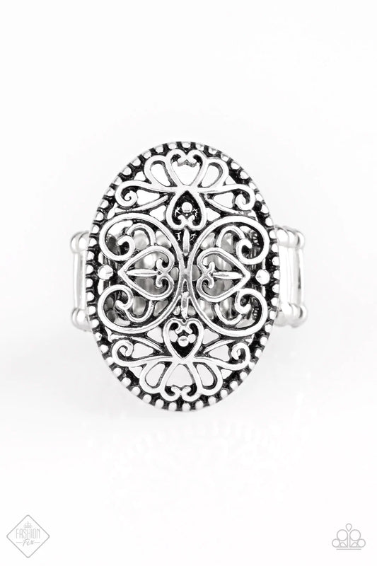 Paparazzi Ring ~ Wistful Wishes  - Silver