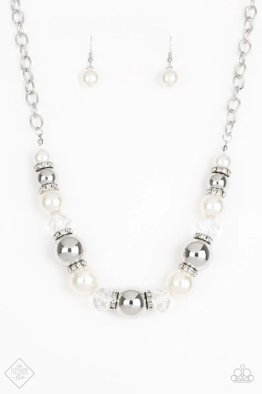 Paparazzi Necklace ~ The Camera Never Lies - White