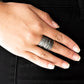 Paleo Patterns - Black - Paparazzi Ring Image