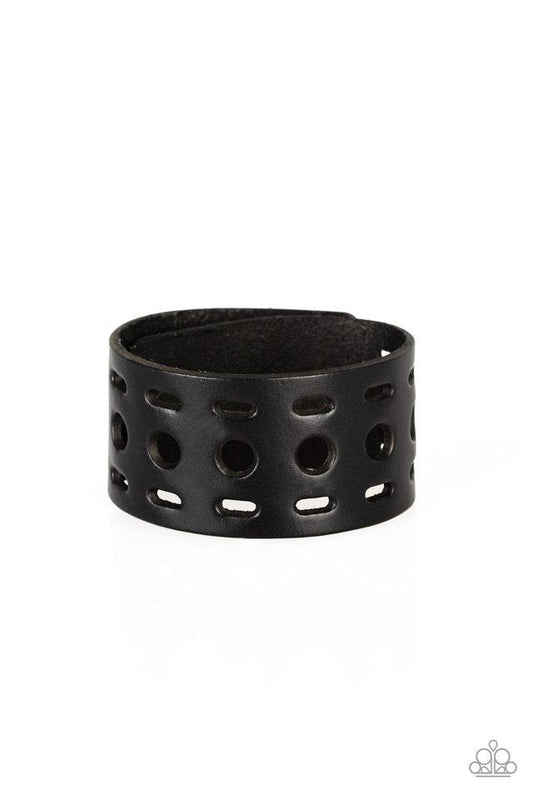 Pulsera Paparazzi ~ Free RANGER - Negro