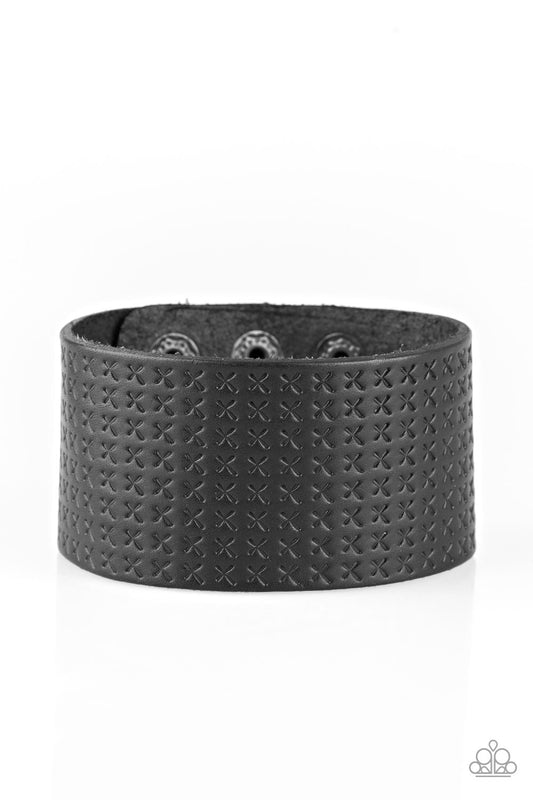 Paparazzi Bracelet ~ Wild Wrangler - Black