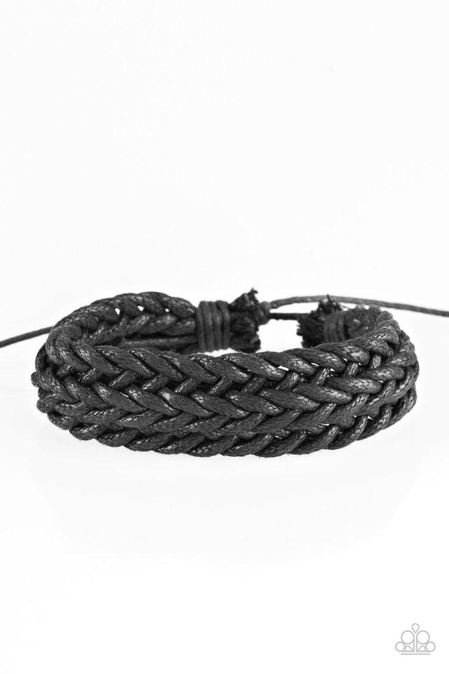 Pulsera Paparazzi ~ KNOT El Fin del Mundo - Negro