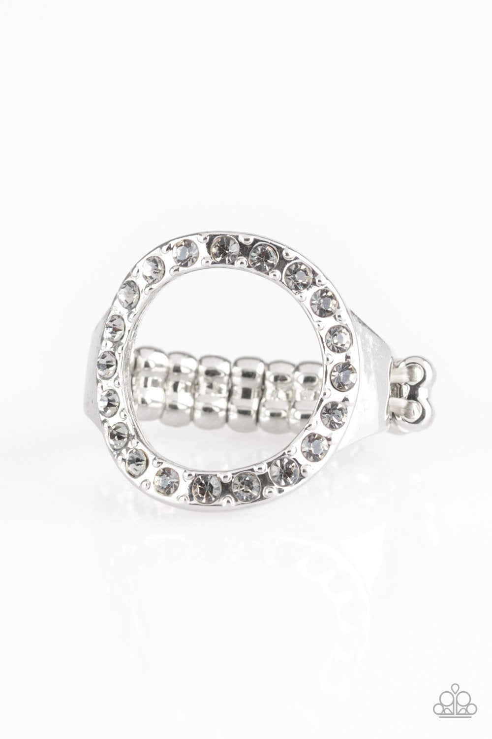 Anillo Paparazzi ~ Banda One-GLAM - Plata