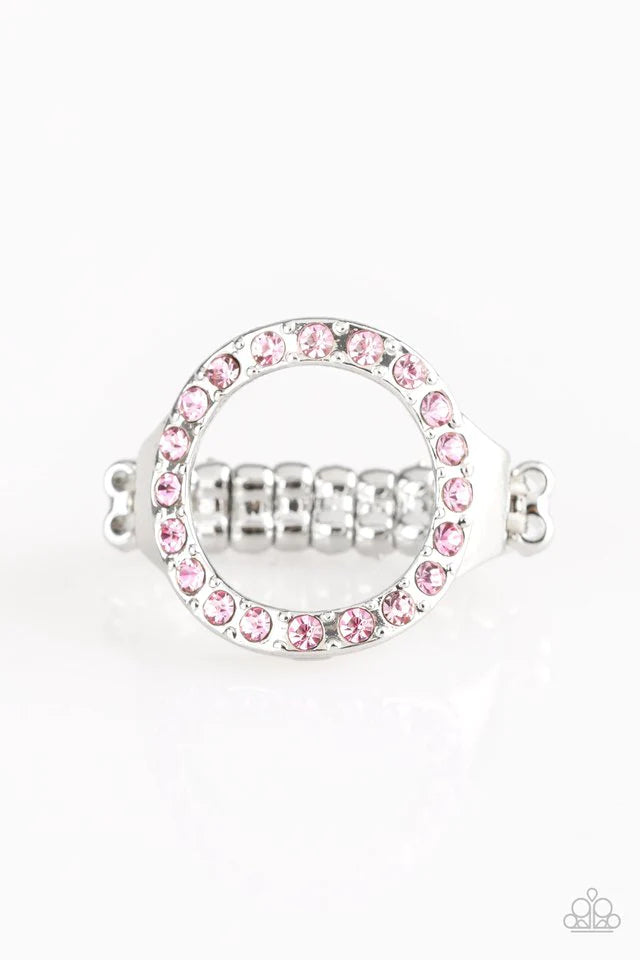 Anillo Paparazzi ~ Banda One-GLAM - Rosa