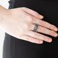 Tell Me How You Really FRILL - Silver - Paparazzi Ring Image