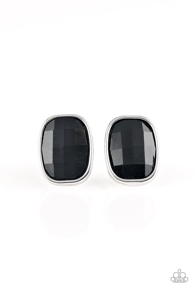 Paparazzi Earring ~ Incredibly Iconic - Black