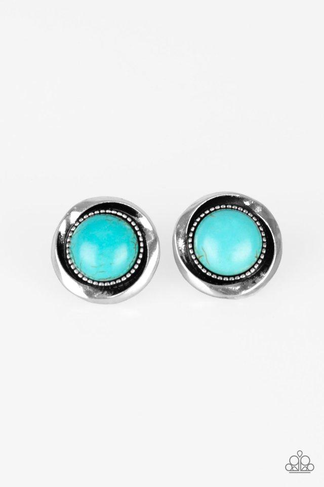 Paparazzi Earring ~ Out Of This Galaxy - Blue