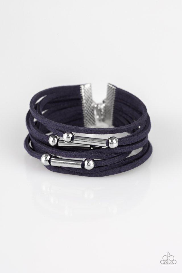 Paparazzi Bracelet ~ Back To BACKPACKER - Blue