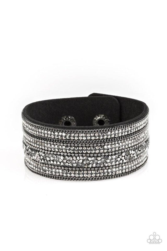 Pulsera Paparazzi ~ Banda de rock real - Negro