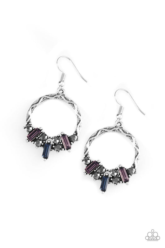 Paparazzi Earring ~ On The Uptrend - Multi